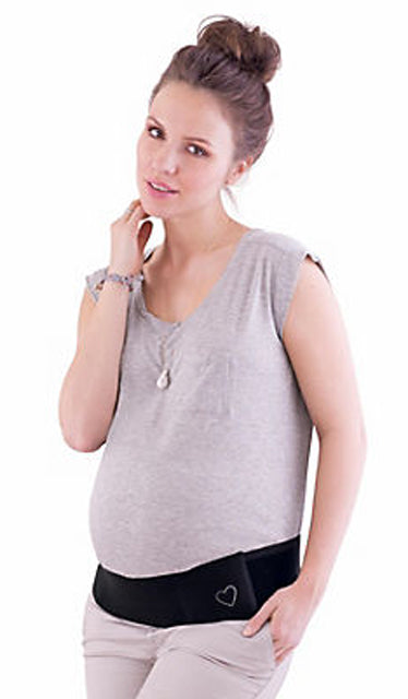 Anita Baby Sherpa Embellished Maternity Belt