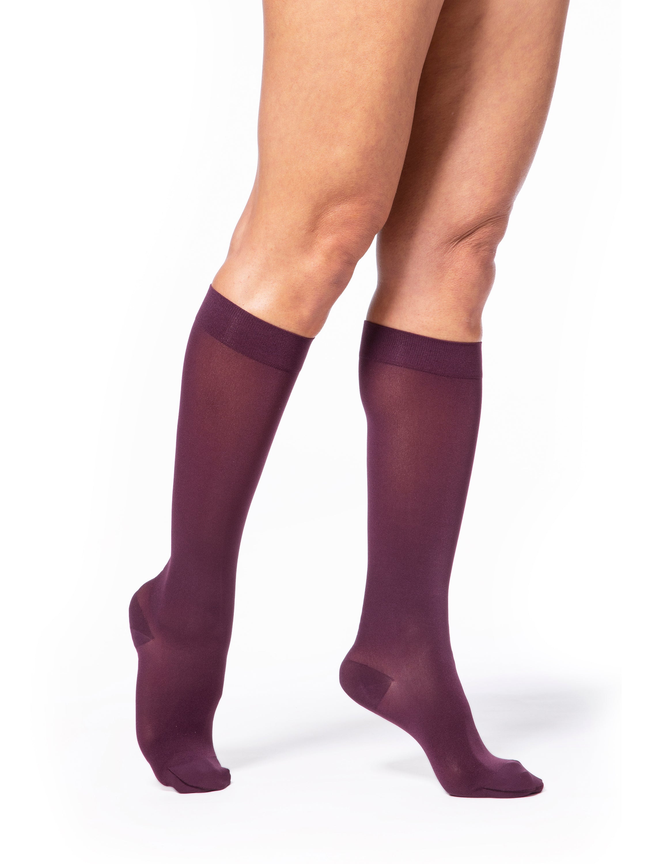 Sigvaris Women's Style Soft Opaque Knee High in Fashion Colors