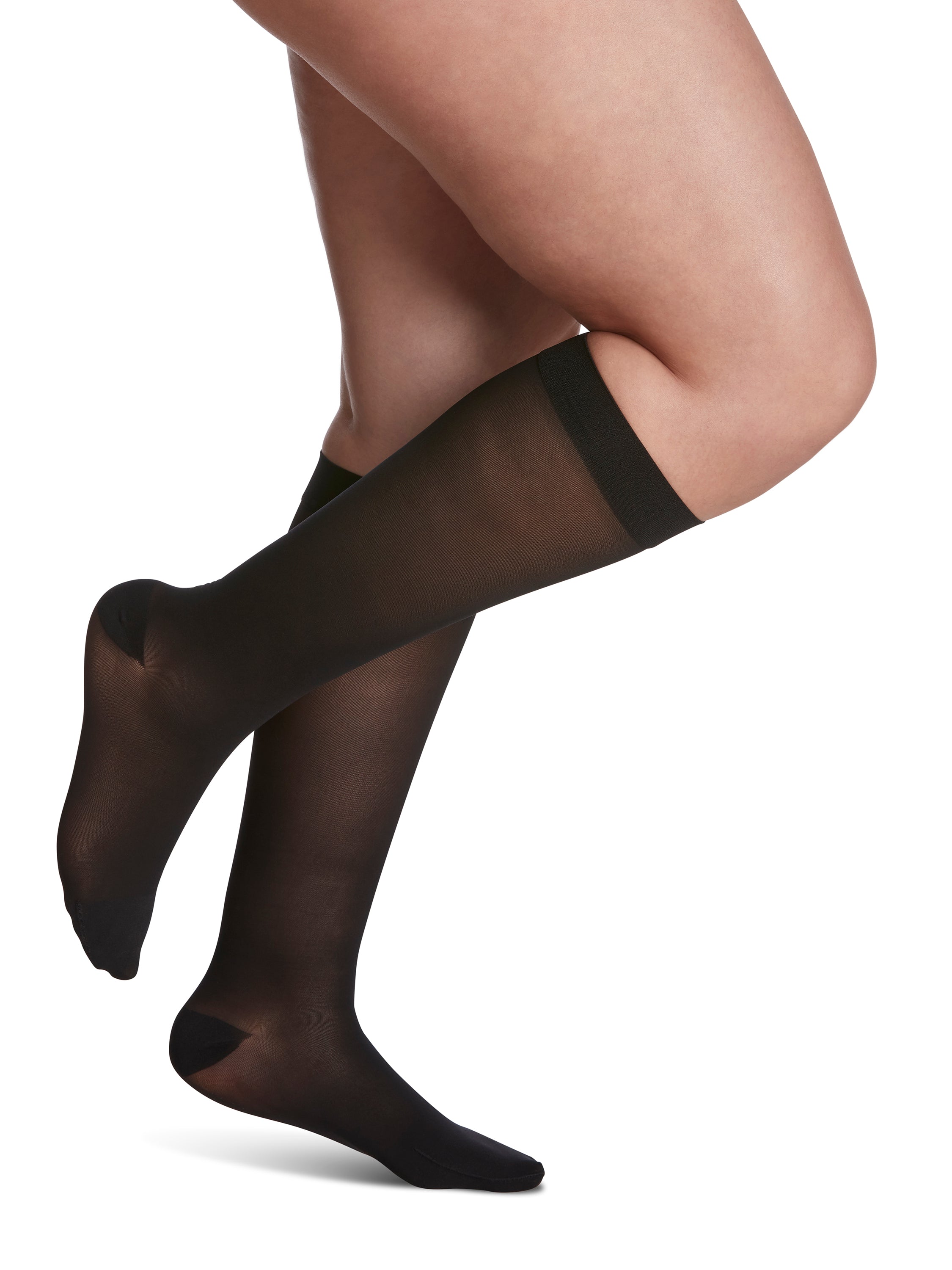Sigvaris Style Sheer Knee High in Closed Toe Fashion Colors