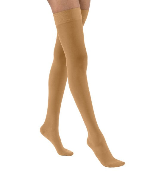 JOBST® Women UltraSheer CLOSED TOE Thigh Highs w/Dot Band
